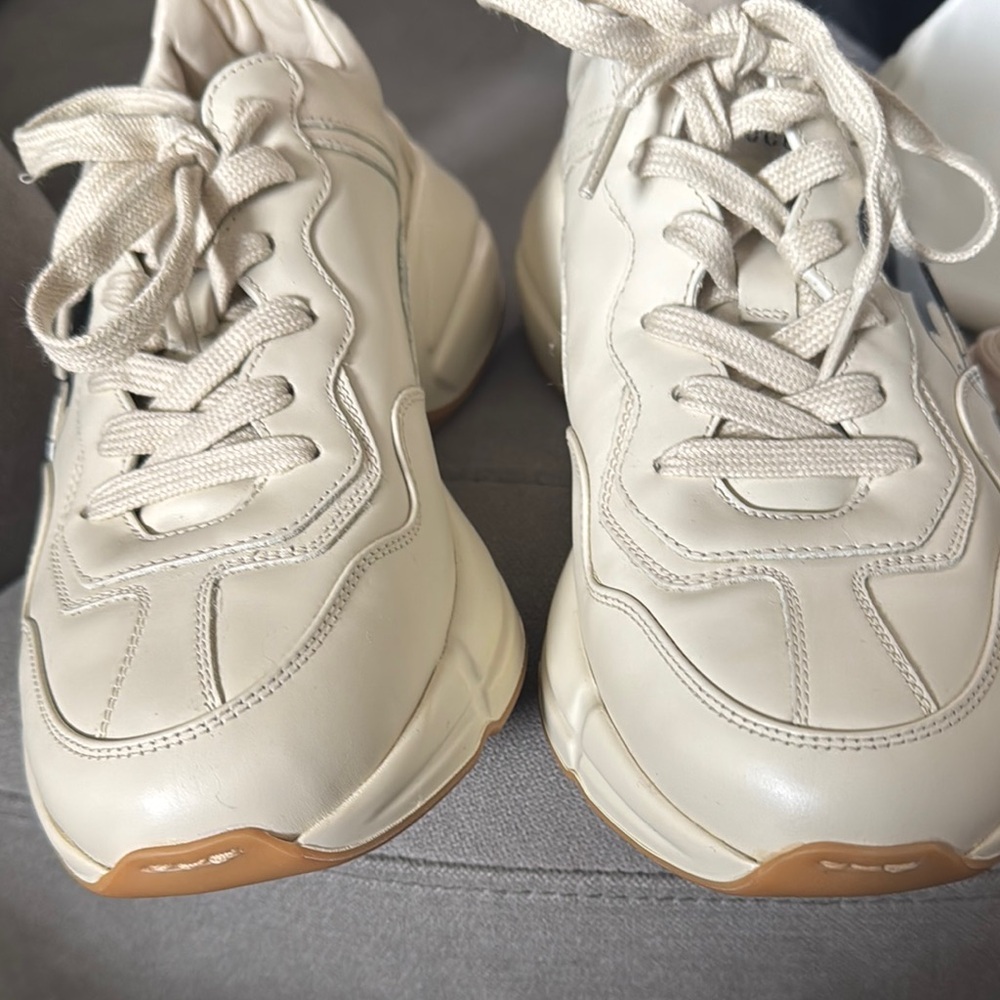 NWOB Gucci Cream Mickey Mouse Sneakers - Picture 11 of 17